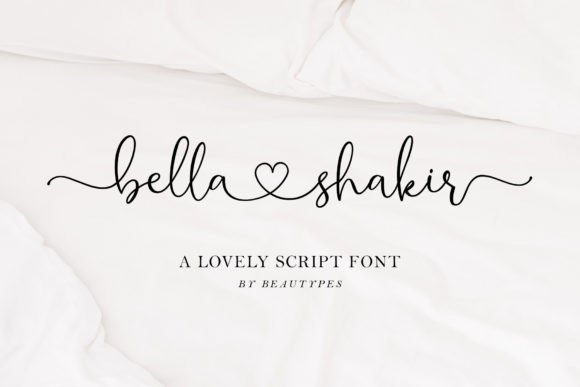Bella Shakir: A Stylish Script Font