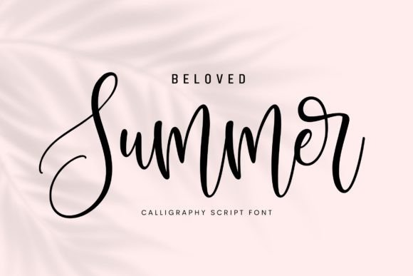 Beloved Summer Font for Creative Marketing