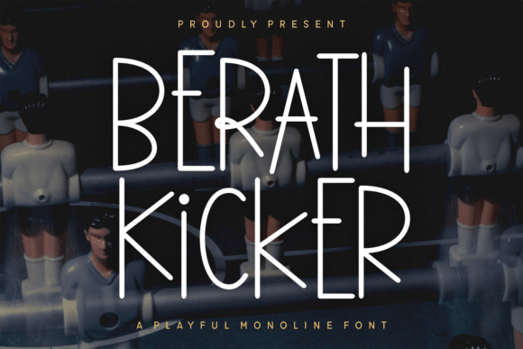 Berath Kicker: A Playful Font for Editorial Design