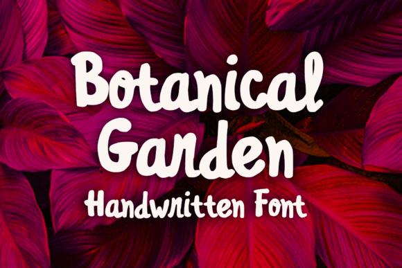 Botanical Garden Font Review