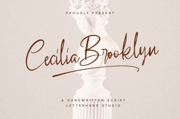 Cecilia Brooklyn: A Feminine Script for Elegant Design