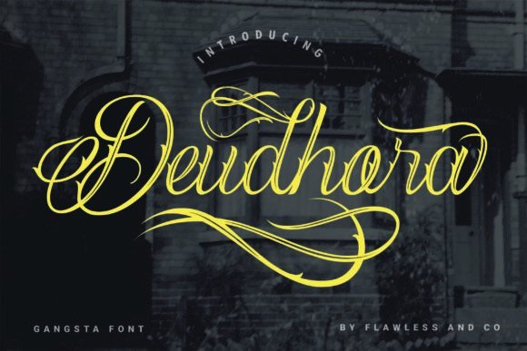 Deudhora: A Stylish Script for Digital Campaigns