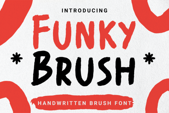 Funky Brush Font for Web Design