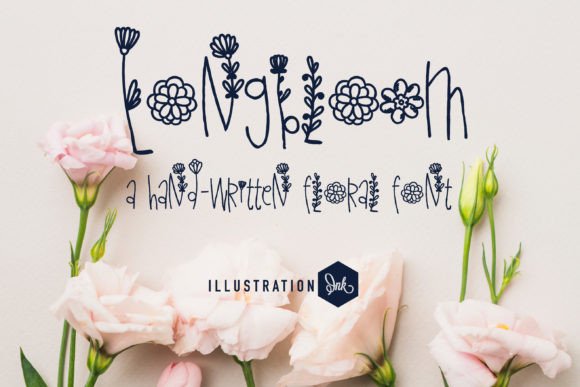 Longbloom Font: Elegant Handwritten Design