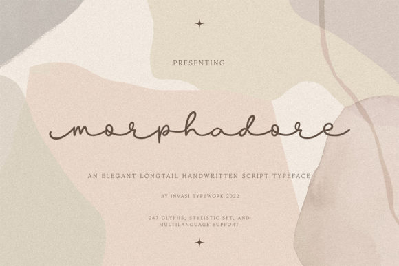 Morphadore: Elegant Script Font