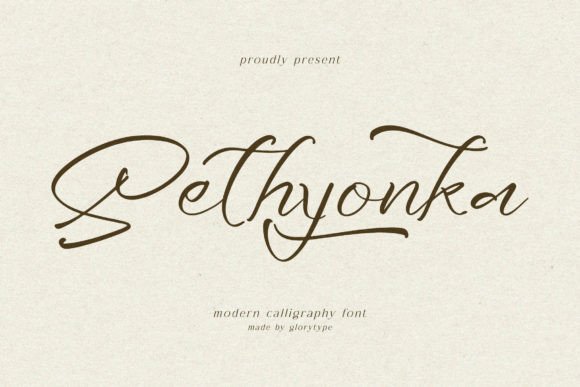 Sethyonka: A Dazzling Script Font