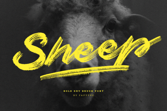 Sheep: A Handwritten Font for Creative Marketing