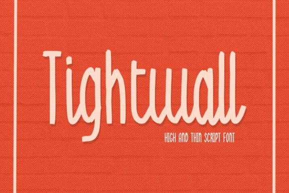 Tightwall: A Compact Font for Modern Design