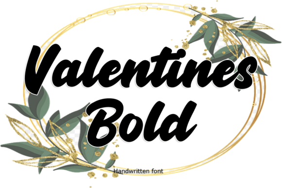 Valentines Bold Font for Creative Projects